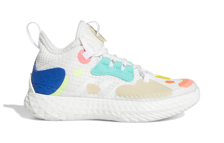 (PS) adidas Harden Vol. 5 Futurenatural Little Kid 'Magnolia' 圖 2