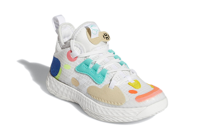 (PS) adidas Harden Vol. 5 Futurenatural Little Kid 'Magnolia' 圖 3