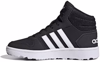 (Preschool) adidas Hoops 2.0 Mid 'Black White Grey' FY6468 (Preschool) adidas Hoops 2.0 Mid 'Black White Grey' FY6468