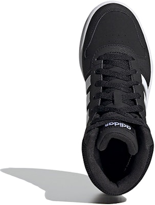中童 adidas Hoops 2.0 Mid 中幫 兒童板鞋 黑白灰 Purchase 中童 adidas Hoops 2.0 Mid 中幫 兒童板鞋 黑白灰