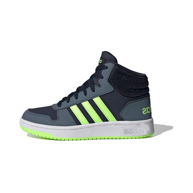 (Preschool) adidas Hoops 2.0 Mid 'Blue White Green' FW3157
