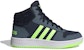 (PS) adidas Hoops 2.0 Mid 'Biru Putih Hijau' FW3157