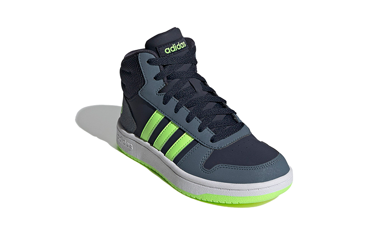 Lookbook (PS) adidas Hoops 2.0 Mid ''Bleu Blanc Vert'' FW3157