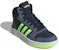(PS) adidas Hoops 2.0 Mid 'Biru Putih Hijau' FW3157