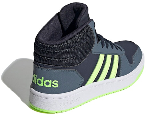(PS) adidas Hoops 2.0 Mid 'Biru Putih Hijau' FW3157 Shop (PS) adidas Hoops 2.0 Mid 'Biru Putih Hijau' FW3157