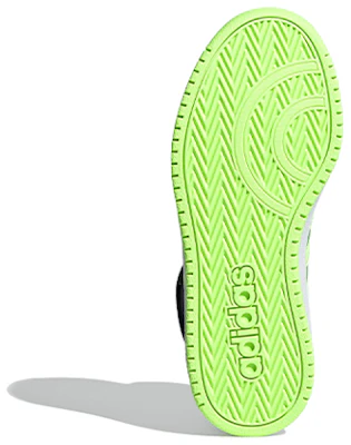 (PS) adidas Hoops 2.0 Mid ''Bleu Blanc Vert'' FW3157 Details for (PS) adidas Hoops 2.0 Mid ''Bleu Blanc Vert'' FW3157
