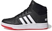 Buy (PS) adidas Hoops 2.0 Mid J 'Negro Rojo Intenso' FY7009