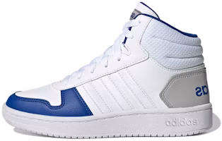 (Preschool) adidas Hoops 2.0 Mid Shoes 'White Blue' GZ7770 (Preschool) adidas Hoops 2.0 Mid Shoes 'White Blue' GZ7770