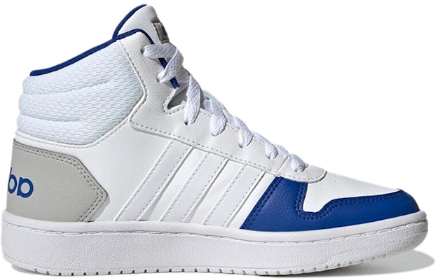 兒童 adidas neo Hoops 2.0 K 休閒 防滑耐磨 中筒 板鞋 白藍 Order 兒童 adidas neo Hoops 2.0 K 休閒 防滑耐磨 中筒 板鞋 白藍