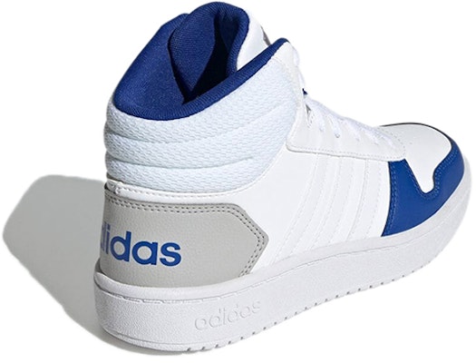 (Preschool) adidas Hoops 2.0 Mid Shoes 'White Blue' GZ7770 Shop (Preschool) adidas Hoops 2.0 Mid Shoes 'White Blue' GZ7770