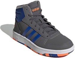 (PS) adidas Hoops Mid 2.0 'Kelabu Biru Putih' FW4278 Lookbook (PS) adidas Hoops Mid 2.0 'Kelabu Biru Putih' FW4278