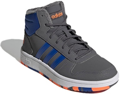 (PS) 阿迪达斯 Hoops Mid 2.0 '灰蓝白' FW4278 Lookbook (PS) 阿迪达斯 Hoops Mid 2.0 '灰蓝白' FW4278