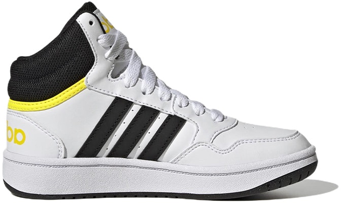 (Preschool) adidas Hoops Mid 3.0 'White Black' GZ1928 Order (Preschool) adidas Hoops Mid 3.0 'White Black' GZ1928
