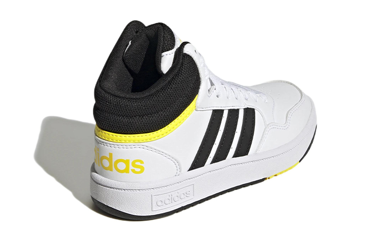 Shop (PS) adidas Hoops Mid 3.0 ''Wit Zwart'' GZ1928