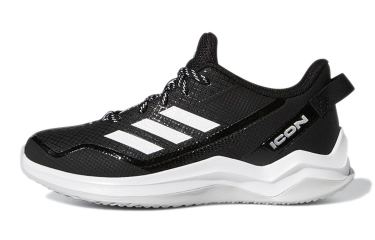 (Preschool) adidas Icon 7 Turf 'Black White' FY4384