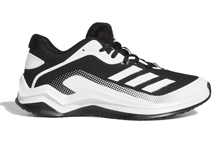 (Youth) adidas Icon VI Turf White/Black 圖 2