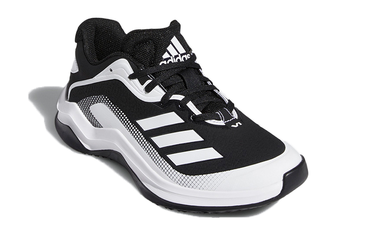 (Youth) adidas Icon VI Turf White/Black 圖 3