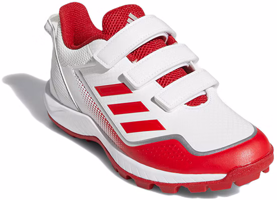 兒童 adidas Japan Trainer K 耐磨防滑棒球鞋 紅白 Lookbook 兒童 adidas Japan Trainer K 耐磨防滑棒球鞋 紅白