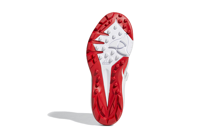 Details for 兒童 adidas Japan Trainer K 耐磨防滑棒球鞋 紅白