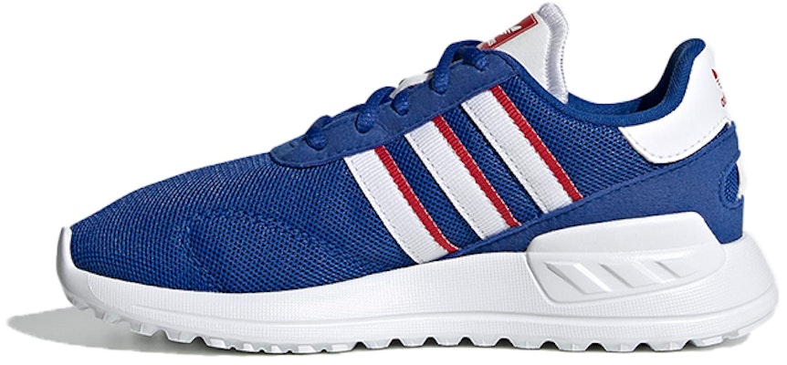 (Preschool) adidas LA Trainer Stan J 'Blue Scarlet' FW0585 Buy (Preschool) adidas LA Trainer Stan J 'Blue Scarlet' FW0585