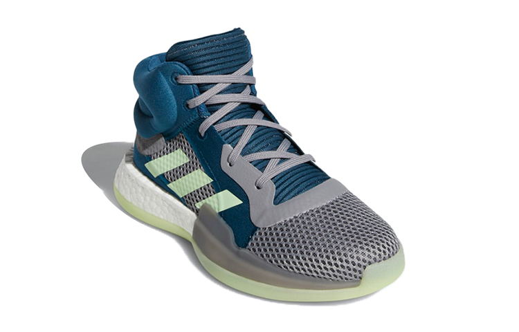 Lookbook 兒童 adidas Marquee Boost K 藍色