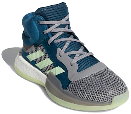 兒童 adidas Marquee Boost K 藍色 Lookbook 兒童 adidas Marquee Boost K 藍色