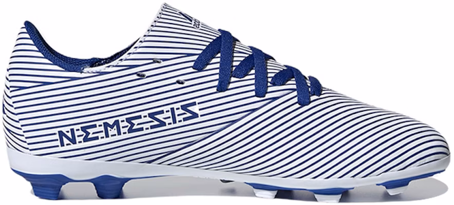 (PS) 阿迪达斯 Nemeziz 19.4 FG '白蓝' 足球鞋 EF1740 Order (PS) 阿迪达斯 Nemeziz 19.4 FG '白蓝' 足球鞋 EF1740