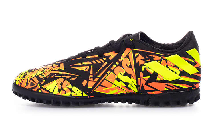 (Preschool) adidas Nemeziz Messi .4 TF Turf 'Black Yellow' FW7311