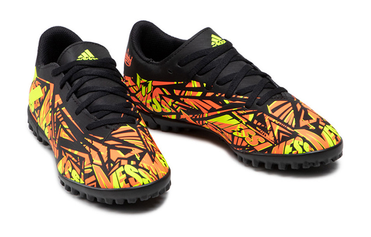 Order (PS) adidas Nemeziz Messi .4 TF Turf 'Negro Amarillo' FW7311