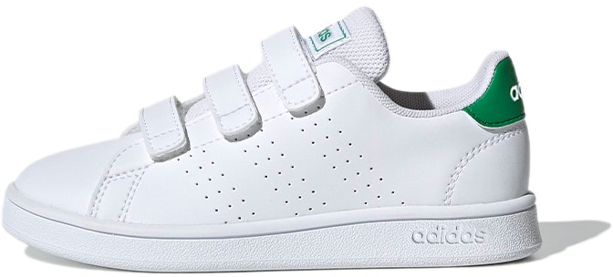 preschool-adidas-neo-advantage-white-green-ef-0223