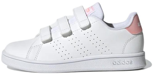 preschool-adidas-neo-advantage-white-pink-gw-0453