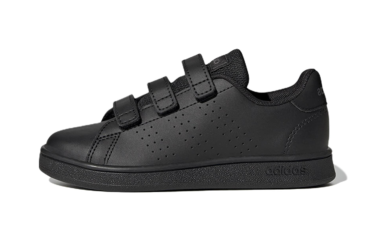 (Preschool) adidas neo Advantage Court Lifestyle 'Triple Black' GW6490