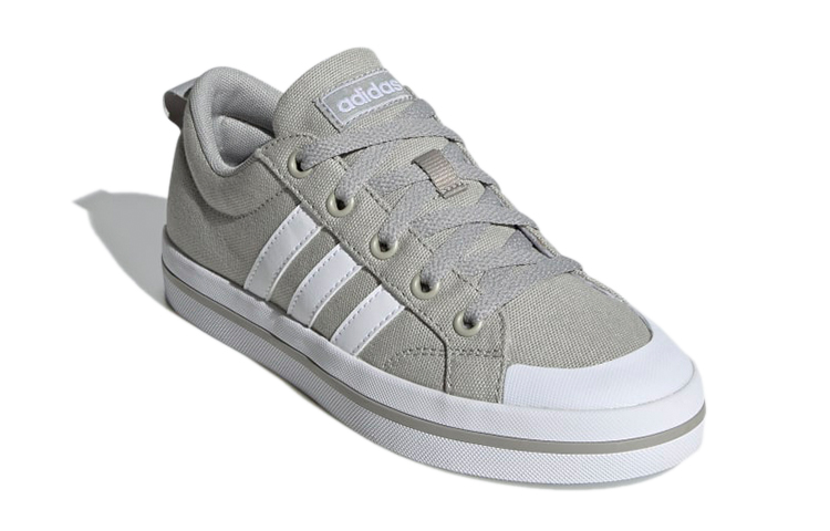 (Youth) adidas neo Bravada K 'Gray White' 圖 3