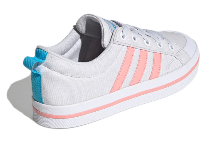 (PS) adidas neo Bravada K 'Grey Pink' 圖 4