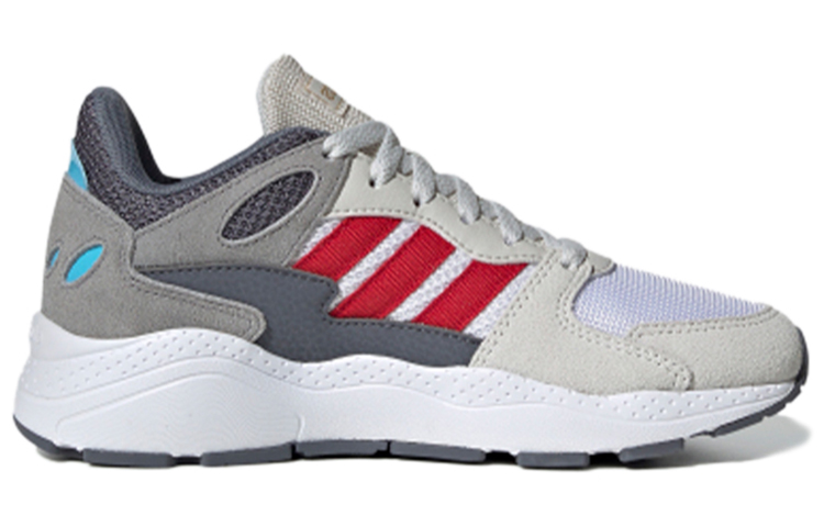 (Youth) adidas neo Crazychaos J 'Gray White Red' 圖 2