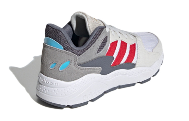 (Youth) adidas neo Crazychaos J 'Gray White Red' 圖 4