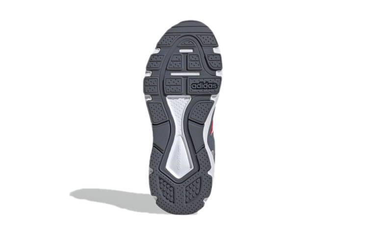 (Youth) adidas neo Crazychaos J 'Gray White Red' 圖 6