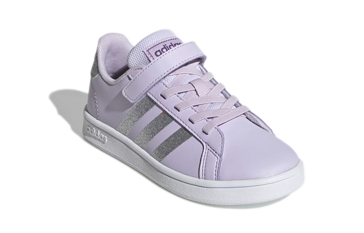 (PS) adidas neo Grand Court 'Purple' 圖 3