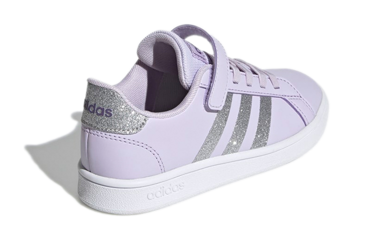 (PS) adidas neo Grand Court 'Purple' 圖 4