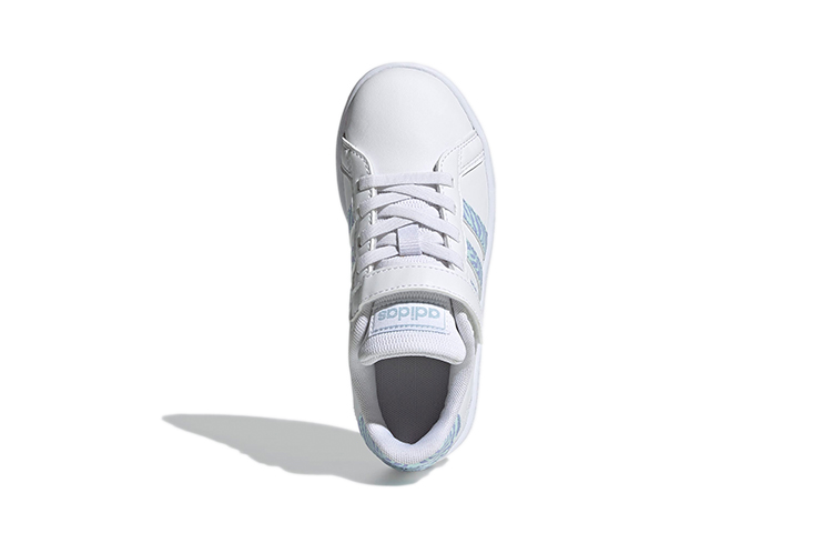 (PS) adidas neo Grand Court 'White Blue Purple' 圖 5