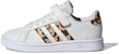 (PS) adidas neo Grand Court 'Putih Macan Tutul' FZ3516