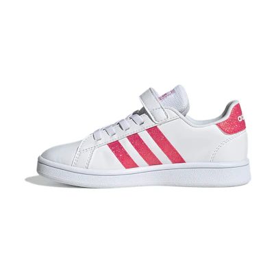 (PS) adidas neo Grand Court 'White Pink'