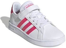 (PS) adidas neo Grand Court 'Putih Merah Muda' EG3811 Lookbook (PS) adidas neo Grand Court 'Putih Merah Muda' EG3811