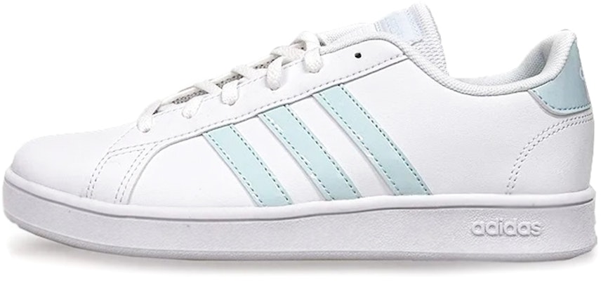 (Youth) adidas neo Grand Court J 'White Blue' EG1994 Buy (Youth) adidas neo Grand Court J 'White Blue' EG1994