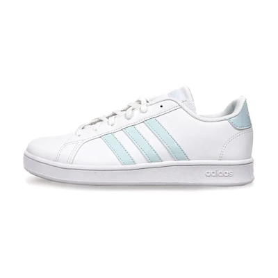 (Youth) adidas neo Grand Court J 'White Blue'