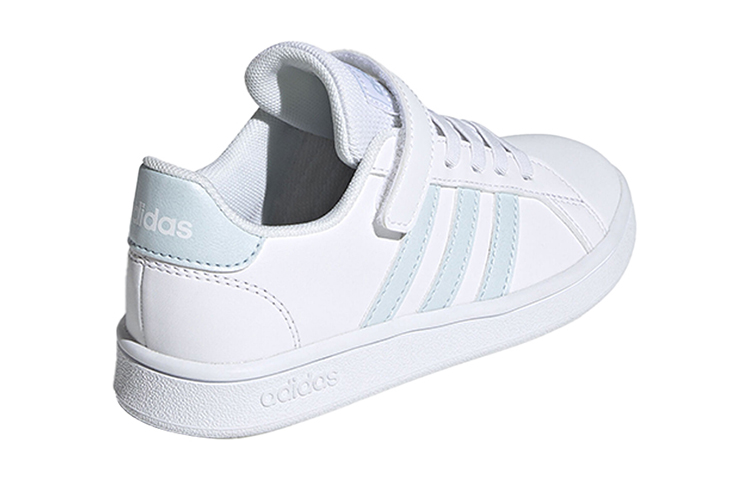 Shop (Youth) adidas neo Grand Court J Shoes White EG6738