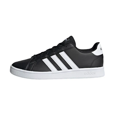 (Youth) adidas neo Grand Court K 'Black White'