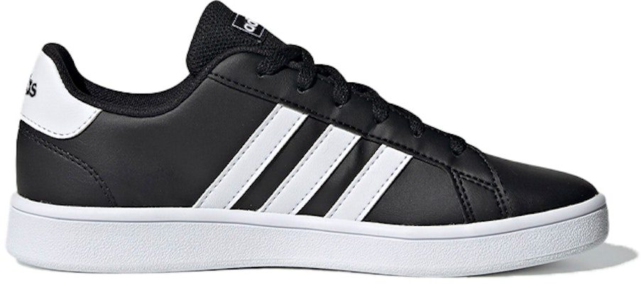 (Youth) adidas neo Grand Court K 'Black White' EF0102 Order (Youth) adidas neo Grand Court K 'Black White' EF0102