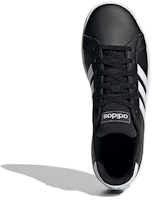 (JR) adidas neo Grand Court K 'Hitam Putih' EF0102 Purchase (JR) adidas neo Grand Court K 'Hitam Putih' EF0102