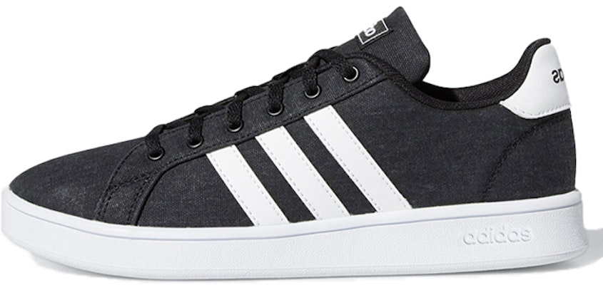 (JR) adidas neo Grand Court K 'Gris Negro' EG1517 Buy (JR) adidas neo Grand Court K 'Gris Negro' EG1517